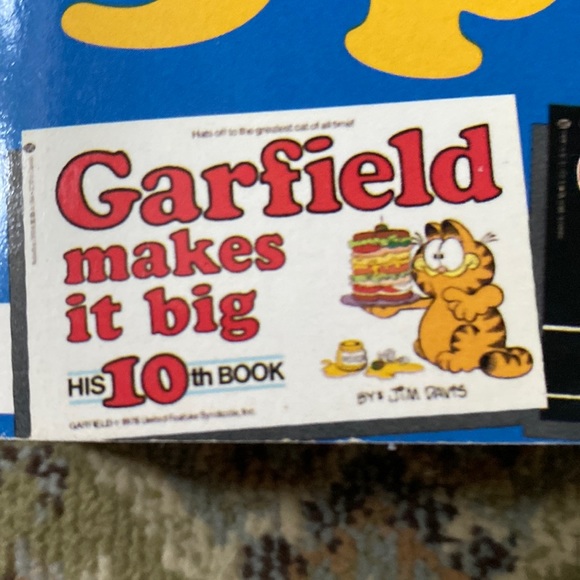 Vintage 1970s, one Garfield fat cat three pack +2 other books - Picture 5 of 7